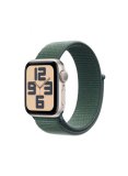 Watch SE GPS 40mm Starlight Alum. Case w. Lake Green Sport Loop
