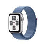 Watch SE GPS 40mm Silver Aluminium w.Storm Blue Loop