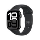 Series 10 GPS 46mm Jet Black Aluminium Case with Black SB S/M