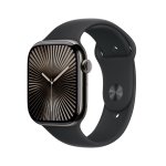 Series 10 42mm Slate Titanium Case with Black Sport Band - S/M