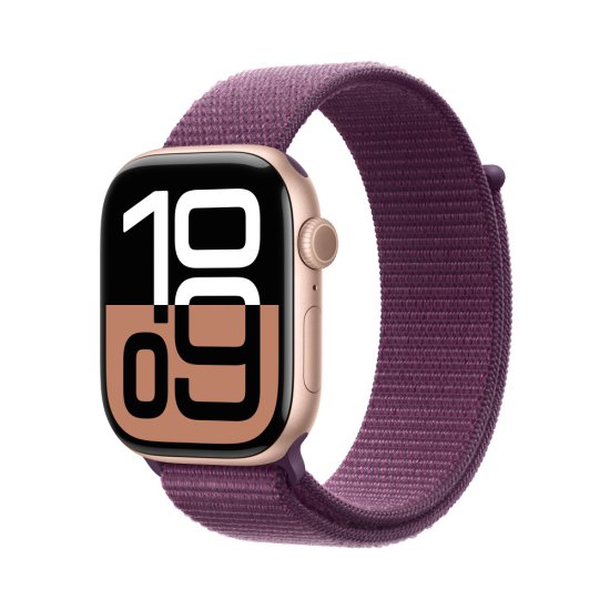 Series 10 42mm Rose Gold Aluminium Case with Blush SB S/M