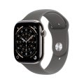 Series 11 GPS+Cell 46mm Natural Ti. w. Stone Grey Sport Band
