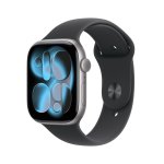 Series 11 GPS+Cell 42mm Space Grey Alu. w. Black Sport Band