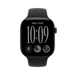 Watch Series 12 GPS+Cell. 42mm Black Alum. Case with Black SB