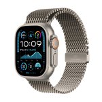 Apple Watch Ultra 2 49mm Natural TI w. Natural TI Milanese Loop