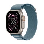 Ultra 3 GPS+Cellular 49mm Natural Ti w. Light Blue Alpine Loop