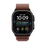 Ultra 4 GPS + Cellular 49mm Black Titan. w. Burgundy Alpine Loop