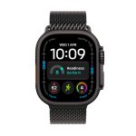 Ultra 4 GPS + Cellular 49mm Black Titanium w. Milanese Loop