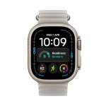 Ultra 4 GPS + Cel. 49mm Natural Titanium w. Ocean Transl.Band