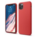 iPhone 11 Pro Max Premium Silicone Case 6.5" Red
