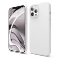 iPhone 12 Pro Max 6.7" Premium Silicone Case (White) IN STOCK