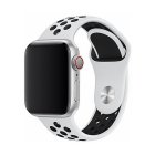 Nike Sport Band for Apple Watch 42/44mm White-Black IN STOCK
