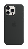 iPhone 15 Pro Max Silicone Case with MagSafe - Black