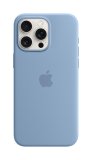 iPhone 15 Pro Silicone Case with MagSafe - Winter Blue