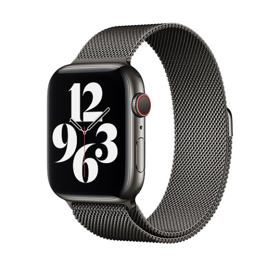 42/44mm Graphite Milanese Loop IN STOCK