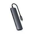 Satechi USB-C SLIM MULTI-PORT WITH ETHERNET Space Gray