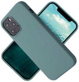 iPhone 12 / 12 Pro 6.1" Silicone Case (Pine Green) IN STOCK