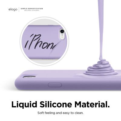 Elago Liquid Silicone Case Lavender IN STOCK