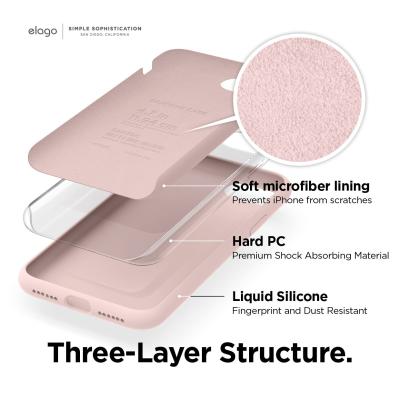 Elago Liquid Silicone Case Lovely Pink IN STOCK
