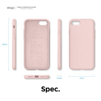 Elago Liquid Silicone Case Lovely Pink IN STOCK