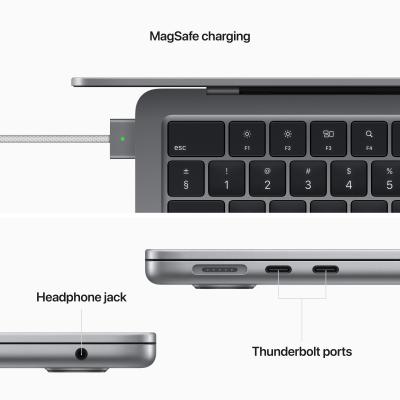 13.6" MacBookAir M2 8GB /8cCPU /8cGPU/256GB Space Grey IN STOCK