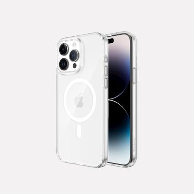 Sdouble Magnetic Protective Case for iPhone 15 Pro Max STOCK CLR