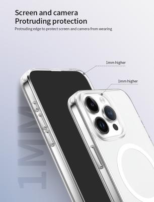 Sdouble Magnetic Protective Case for iPhone 15 Pro Max STOCK CLR