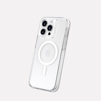 Smult Military Grade Magnetic Case for iPhone 15 Pro STOCK Clear