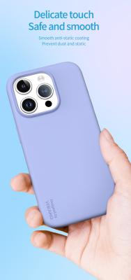 Liquid Silicone Magnetic Case for iPhone 15 Pro Max IN STOCK BLK