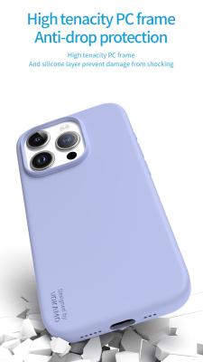 Liquid Silicone Magnetic Case for iPhone 15 Pro IN STOCK Black