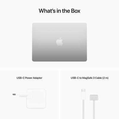 13.6" MacBook Air M3 8cCPU/8cGPU/256GB/16GB Silver