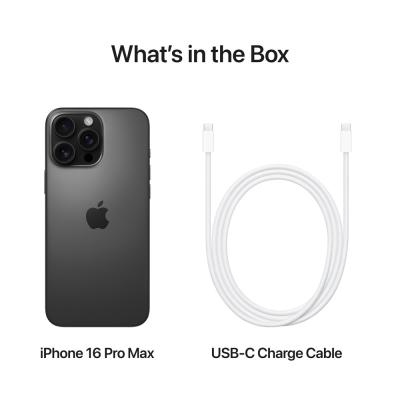 iPhone 16 Pro Max 256GB Black Titanium - IN STOCK