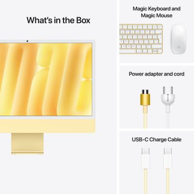 24-inch iMac Retina 4.5K M4 8CPU & 8GPU 16GB, 256GB SSD