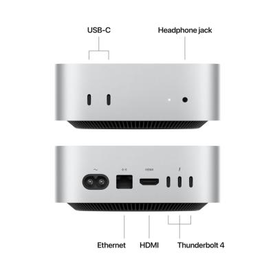 Mac Mini: Apple M4 chip 10cCPU&10cGPU/16GB/256GB SSD - IN STOCK