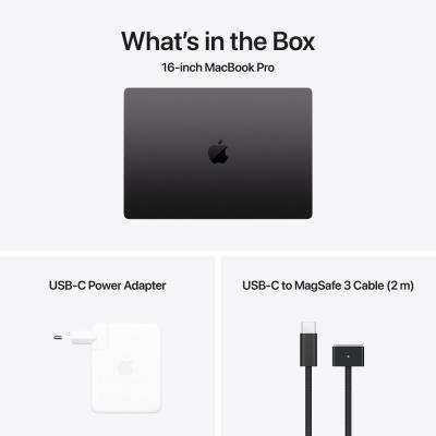16" MacBook Pro M4 Pro 14c CPU & 20c GPU 24GB 512GB Space Black