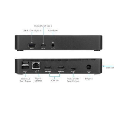 TARGUS Universal USB-C DV4K Docking Station with 65W Power Deliv