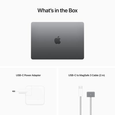 13.6" MacBookAir M2 16GB /8cCPU /8cGPU/256GB Space Grey