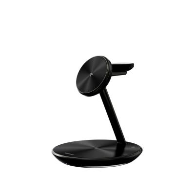 Power Station 5in1 Wireless Charging Stand (Qi2) Black IN STOCK