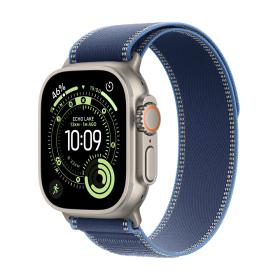 Ultra 3 GPS+Cellular 49mm Natural Ti w. Bright Blue Trail Loop