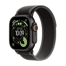 Ultra 3 GPS+Cellular 49mm Black Ti w. Black/Charcoal Trail Loop
