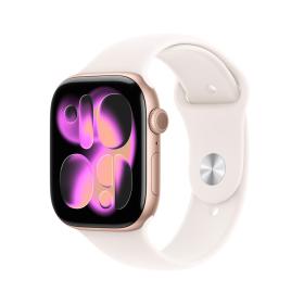 Series 11 GPS 46mm Rose Gold Alu. w. Light Blush Sport Band