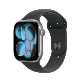 Series 11 GPS+Cell 42mm Space Grey Alu. w. Black Sport Band