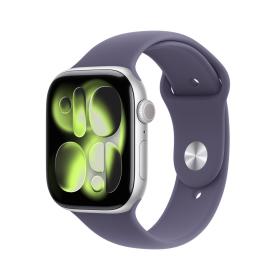 Series 11 GPS+Cell 46mm Silver Alu. w. Purple Fog Sport Band