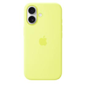 iPhone 17 Pro Silicone Case with MagSafe – Neon Yellow