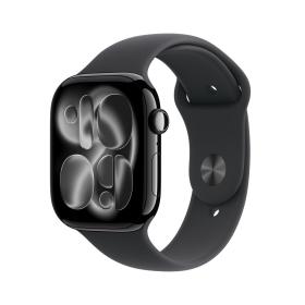 Series 11 GPS 46mm Jet Black Alu. w. Black Sport Band