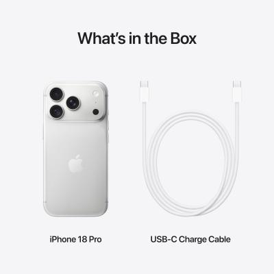 iPhone 18 Pro Max, 256GB, Silver