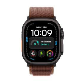 Ultra 4 GPS + Cellular 49mm Black Titan. w. Burgundy Alpine Loop