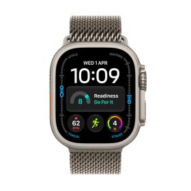 Ultra 4 GPS + Cellular 49mm Natural Titanium w. Milanese Loop
