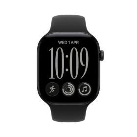 Watch Series 12 GPS 42mm Black Alum. Case with Black SB