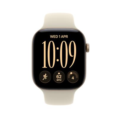 Watch Series 12 GPS 42mm Light Gold  Alum. Case with Sand SB